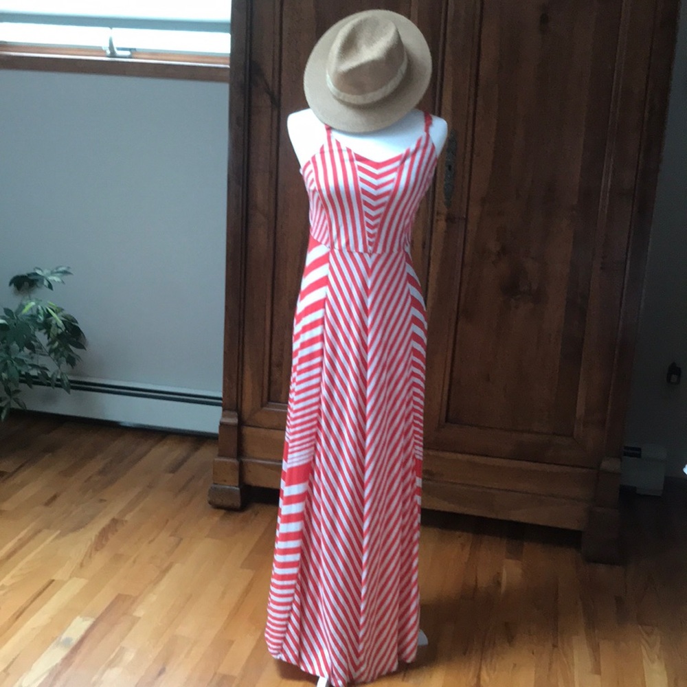 Anthropologie maxi dress